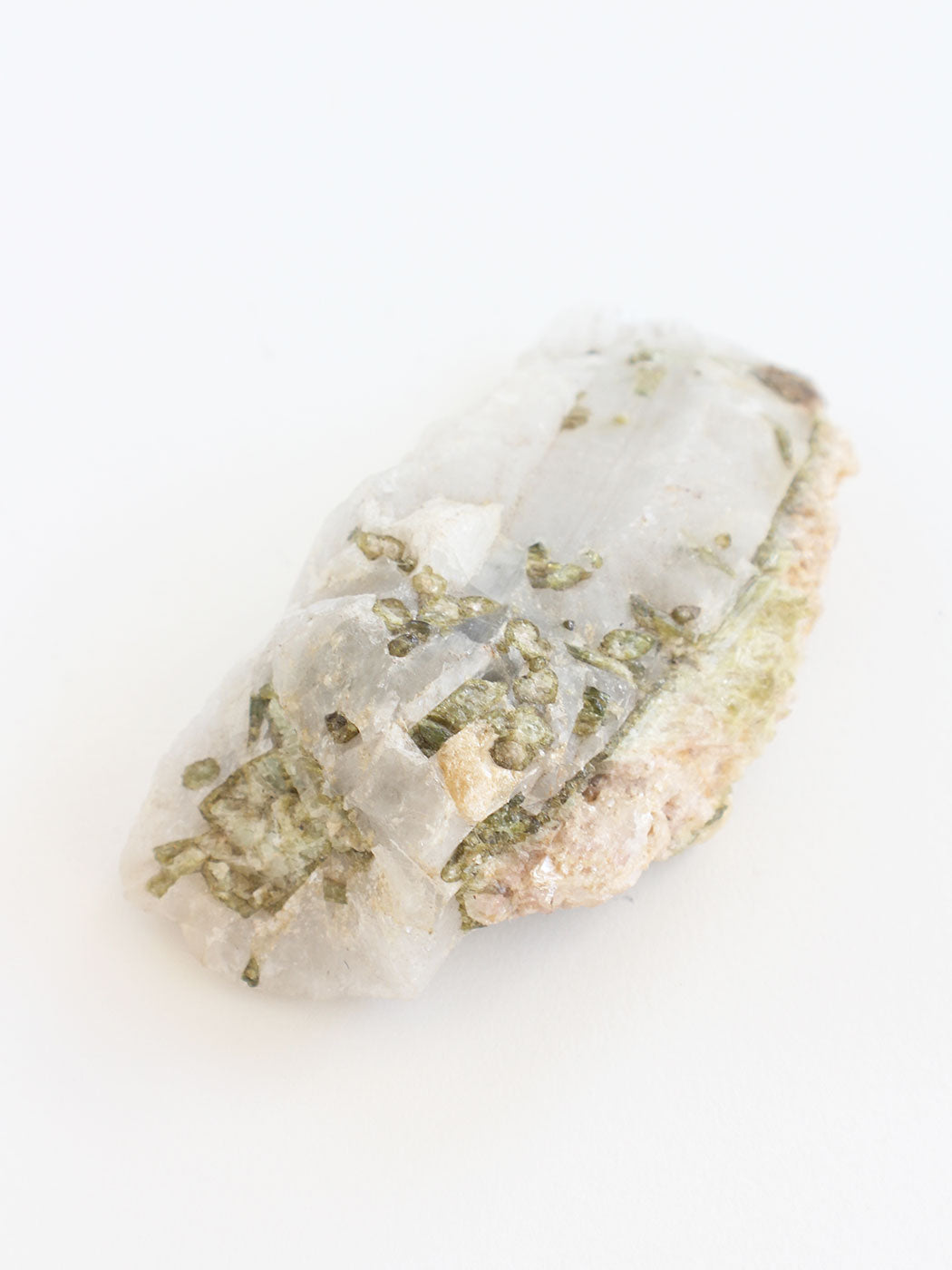 Green Tourmaline and Quartz - Set of Three - Image 4