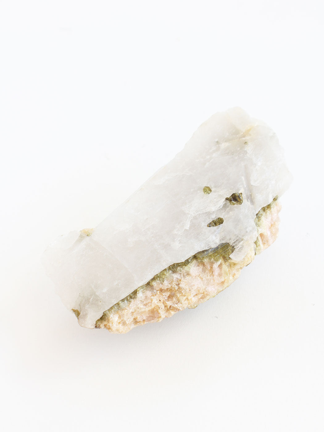 Green Tourmaline and Quartz - Set of Three - Image 2
