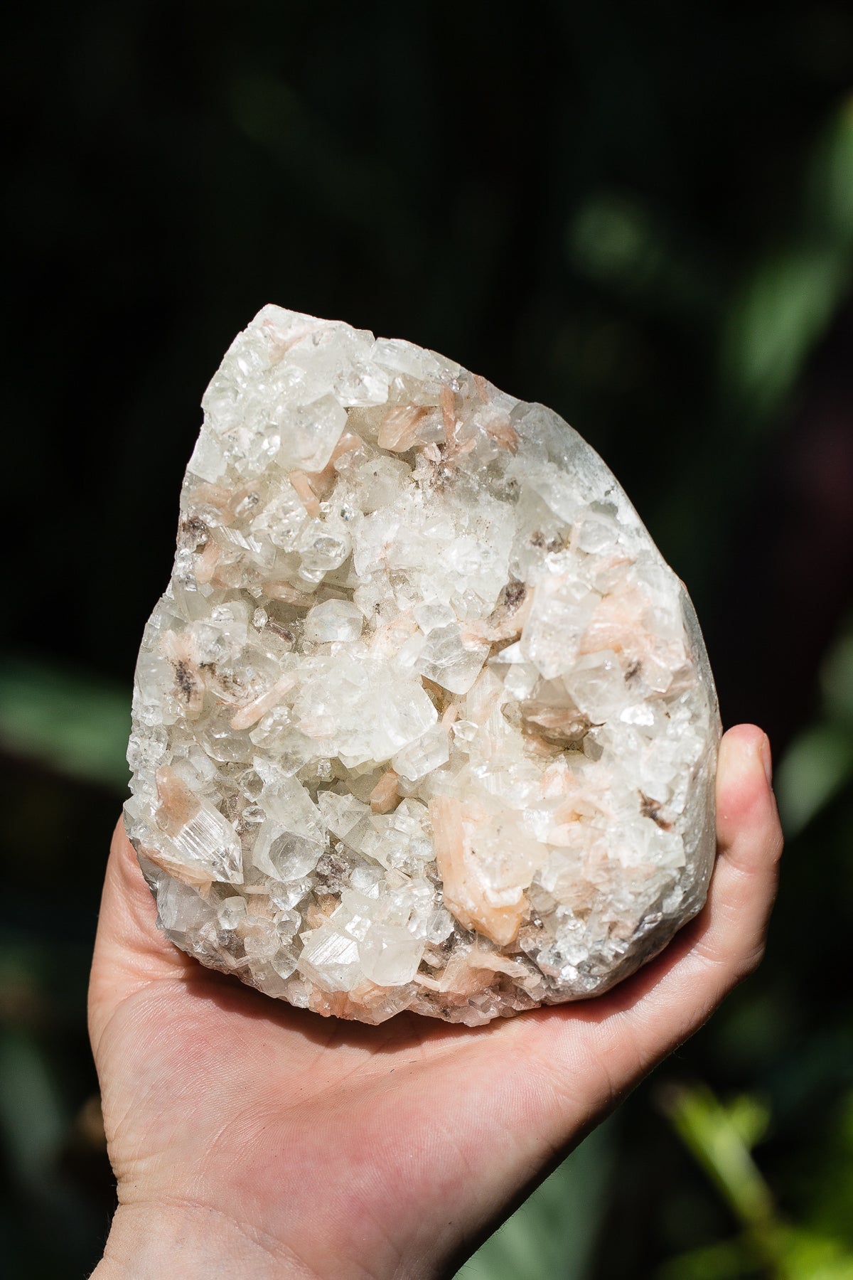 FACET_COLLECTIONS_Stilbite & Apophyllite